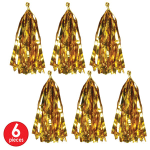 Bulk Metallic Tassels - gold (Case of 72) by Beistle