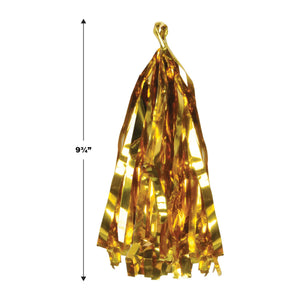 Bulk Metallic Tassels - gold (Case of 72) by Beistle