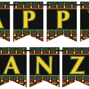 Bulk Happy Kwanzaa Streamer (Case of 12) by Beistle