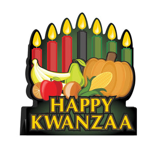 Beistle 3-D Happy Kwanzaa Centerpiece