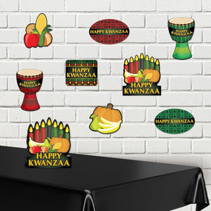 Bulk Happy Kwanzaa Cutouts (Case of 96) by Beistle