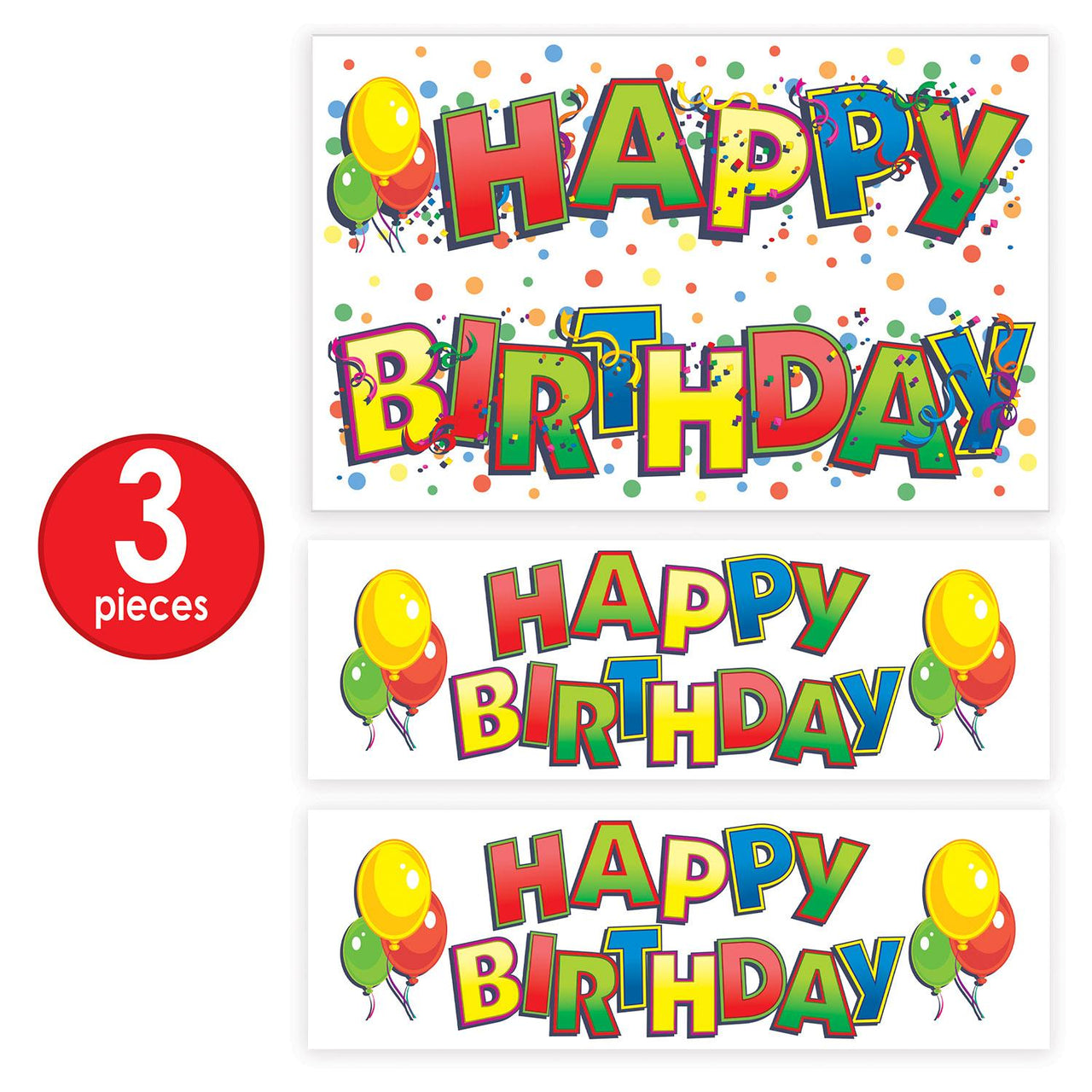 Bulk Birthday Car Party Box (Case of 6) by Beistle