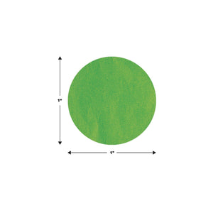 Bulk Bulk Tissue Confetti - Green (12 Packages) by Beistle