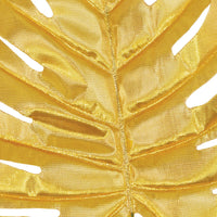 Bulk Fabric Gold Palm Leaves (Case of 24) by Beistle
