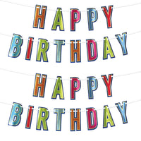 Bulk Foil Happy Birthday Streamer (Case of 12) by Beistle