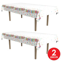 Bulk Happy Birthday Tablecover (Case of 12) by Beistle