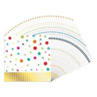 Bulk Happy Birthday Fringed Luncheon Napkins (Case of 192) by Beistle