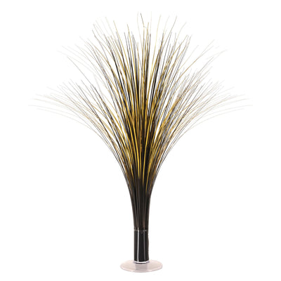 Metallic Party Spray Centerpiece - black & gold (6 Per Case)