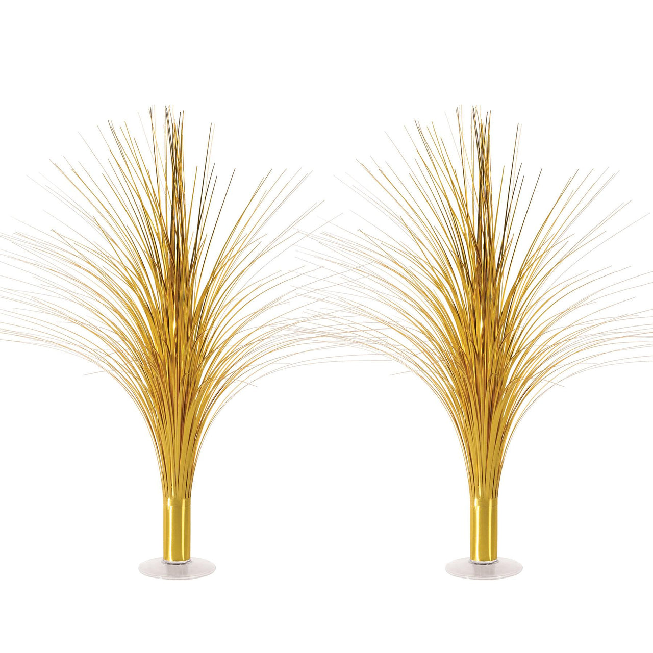 Bulk Metallic Spray Centerpiece - gold (Case of 6) by Beistle