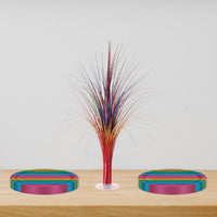 Bulk Metallic Spray Centerpiece - multi-color (Case of 6) by Beistle