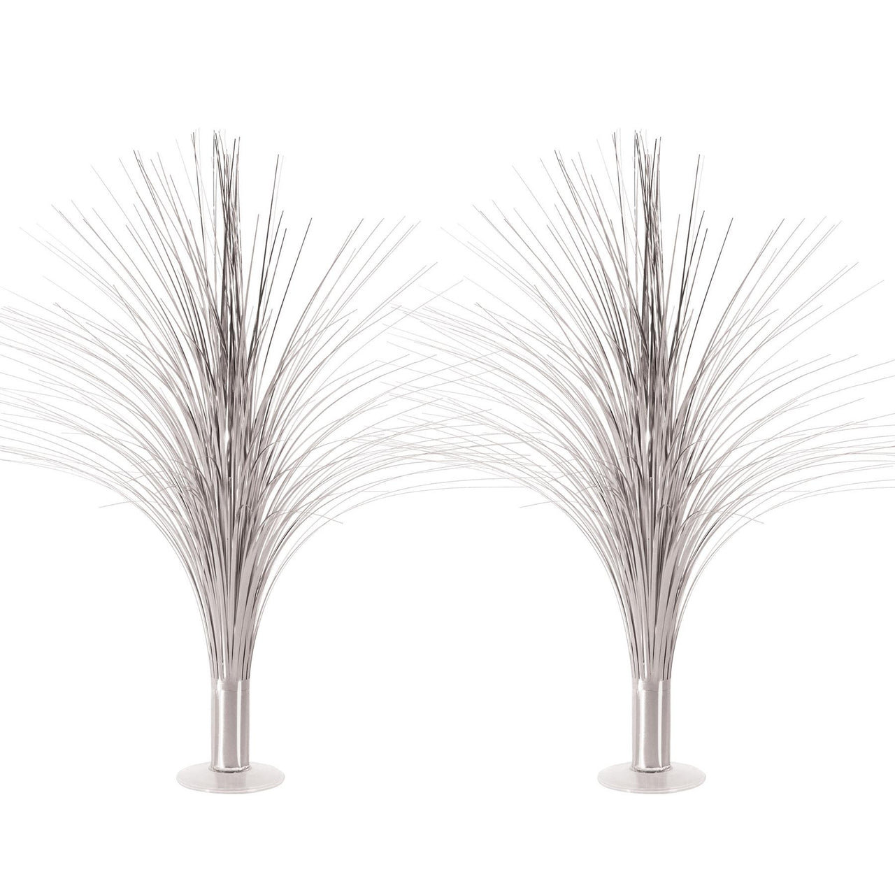 Bulk Metallic Spray Centerpiece - silver (Case of 6) by Beistle