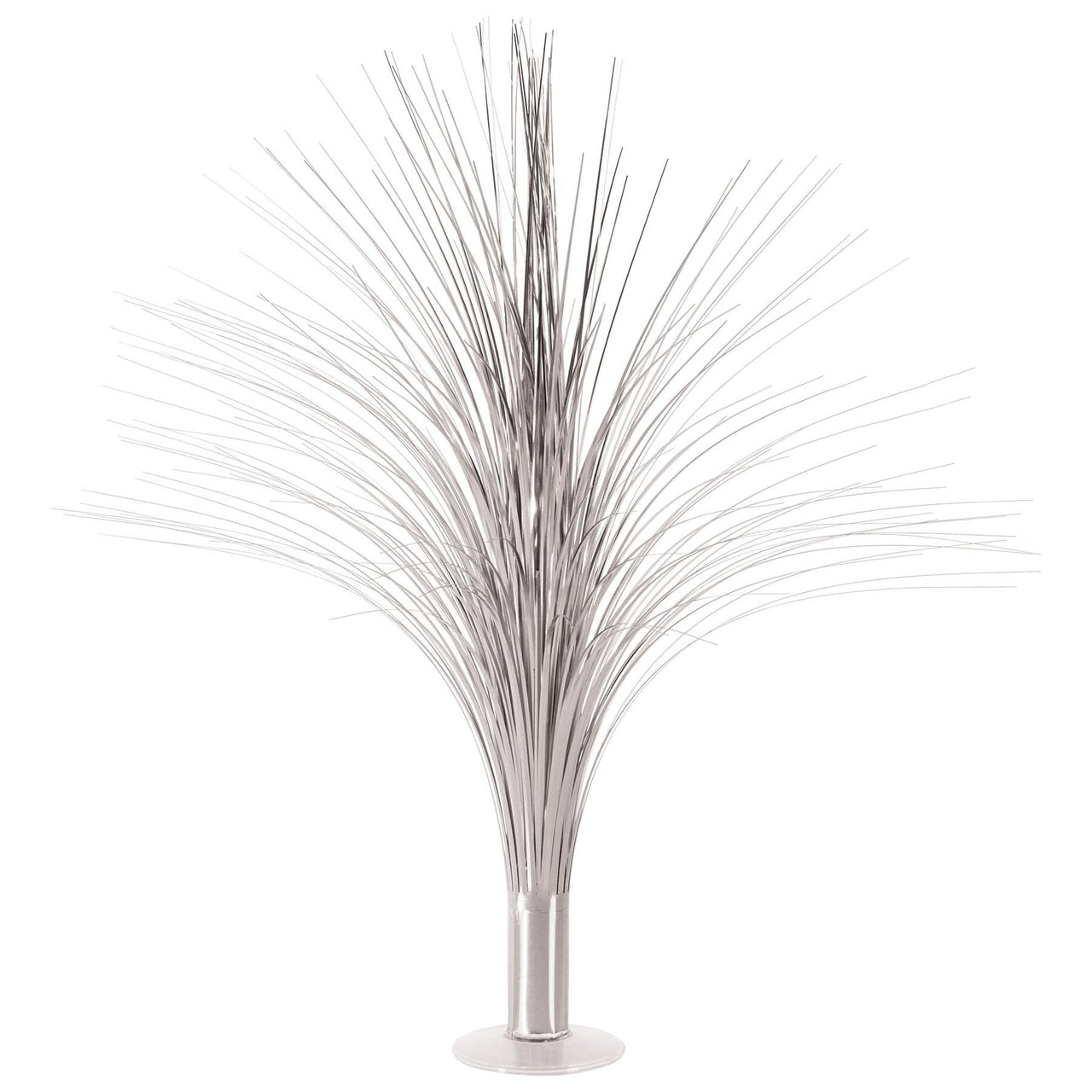 Metallic Party Spray Centerpiece - silver (6 Per Case)