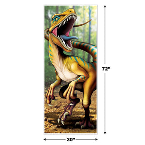 Bulk Dinosaur Door Cover (Case of 12) by Beistle