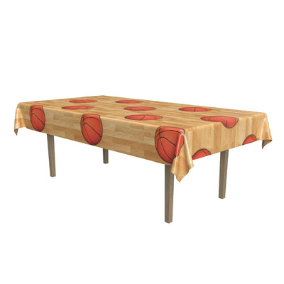 Beistle Basketball Theme Party Tablecover (Case of 12)