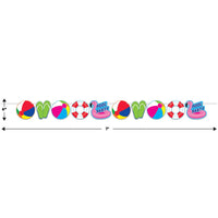 Bulk Pool Party Streamer (Case of 12) by Beistle