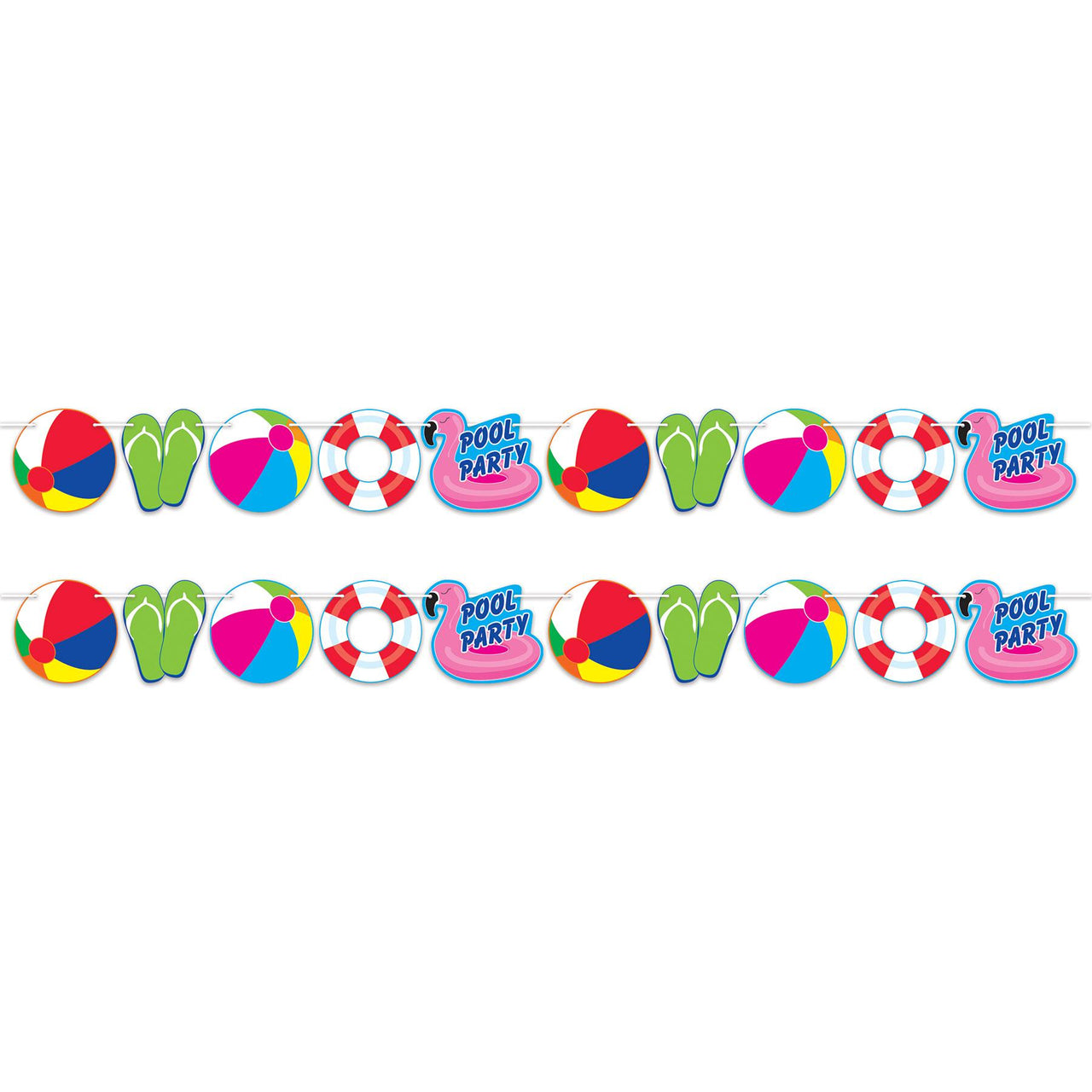 Bulk Pool Party Streamer (Case of 12) by Beistle