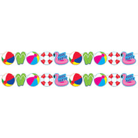 Bulk Pool Party Streamer (Case of 12) by Beistle