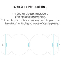 Bulk 3-D Pool Party Centerpiece (Case of 12) by Beistle