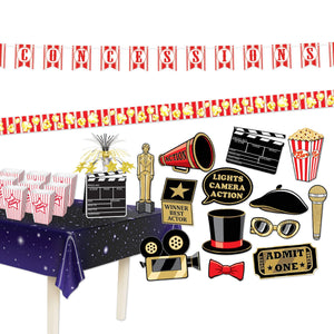Bulk 25 Piece Movie Night Party Box by Beistle