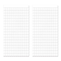 Bulk White Metallic Square Curtain (6 Pkgs Per Case) by Beistle