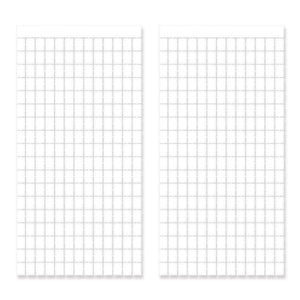 Bulk White Metallic Square Curtain (6 Pkgs Per Case) by Beistle