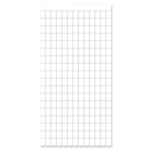 Beistle White Metallic Party Square Curtain (6 Per Case)