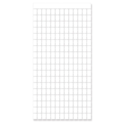 Beistle White Metallic Party Square Curtain (6 Per Case)