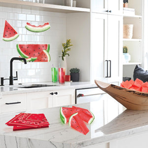 Bulk 3-D Watermelon Centerpieces (Case of 36) by Beistle