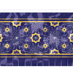 Bulk Metallic Ramadan Fringe Banner (Case of 12) by Beistle