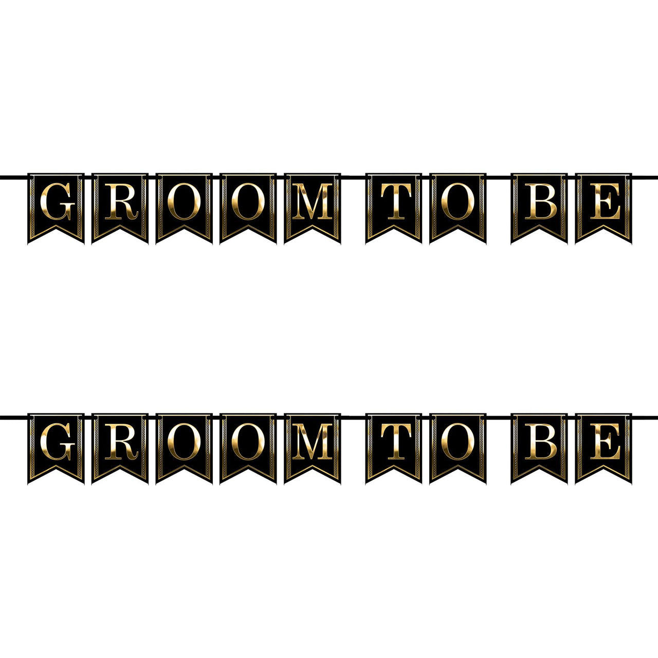 Bulk Groom To Be Streamer (Case of 12) by Beistle