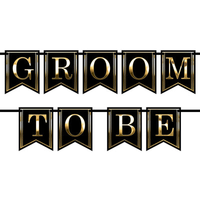 Beistle Groom To Be Streamer (Case of 12)