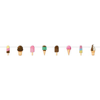 Beistle Ice Cream Party Streamer (Case of 12)