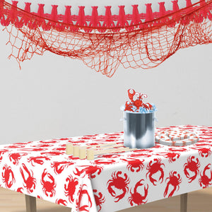 Bulk Crab Tablecover (Case of 12) by Beistle