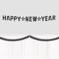 Bulk Metallic Tinsel Garland (Case of 6) by Beistle