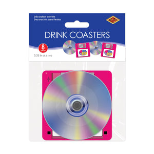 Bulk 90's Coasters (Case of 96) by Beistle