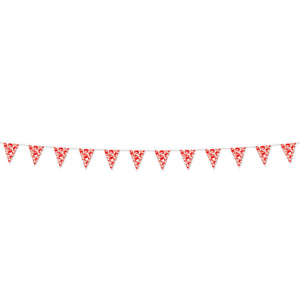 Beistle Luau Party Crab Pennant Banner (Case of 12)