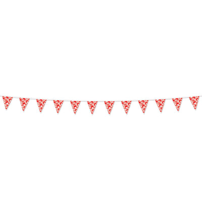 Beistle Luau Party Crab Pennant Banner (Case of 12)
