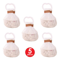 Bulk Handheld Party White Streamer Bundles (Case of 25) by Beistle