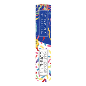 Handheld Party Confetti & Streamer Tubes (6 Packages)