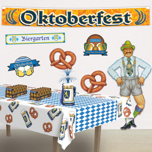 Bulk Oktoberfest Tablecover (12 Pkgs Per Case) by Beistle
