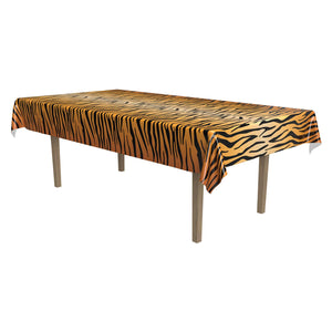 Beistle Tiger Print Party Tablecover