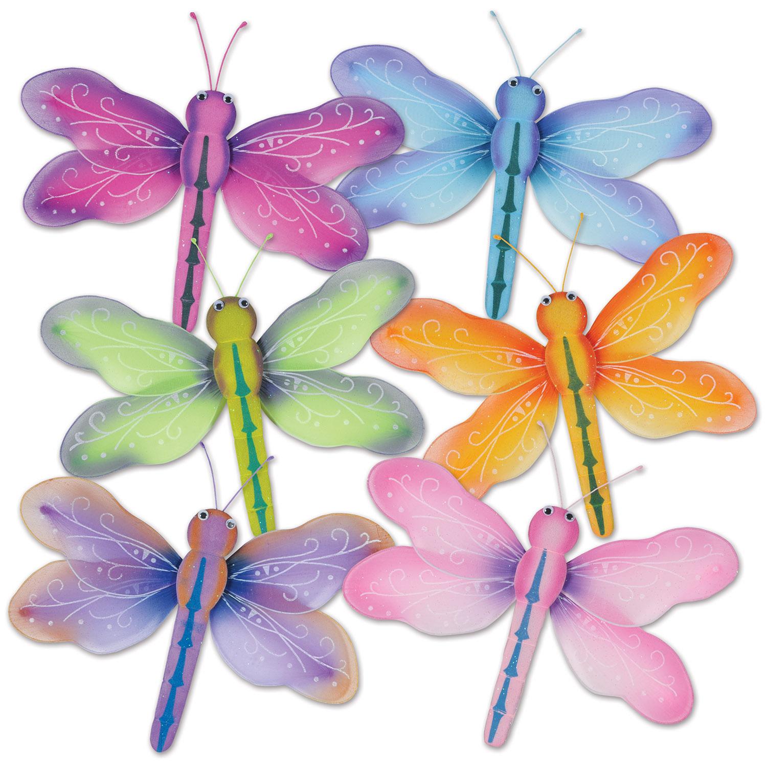 Beistle Nylon Dragonflies Party Decor