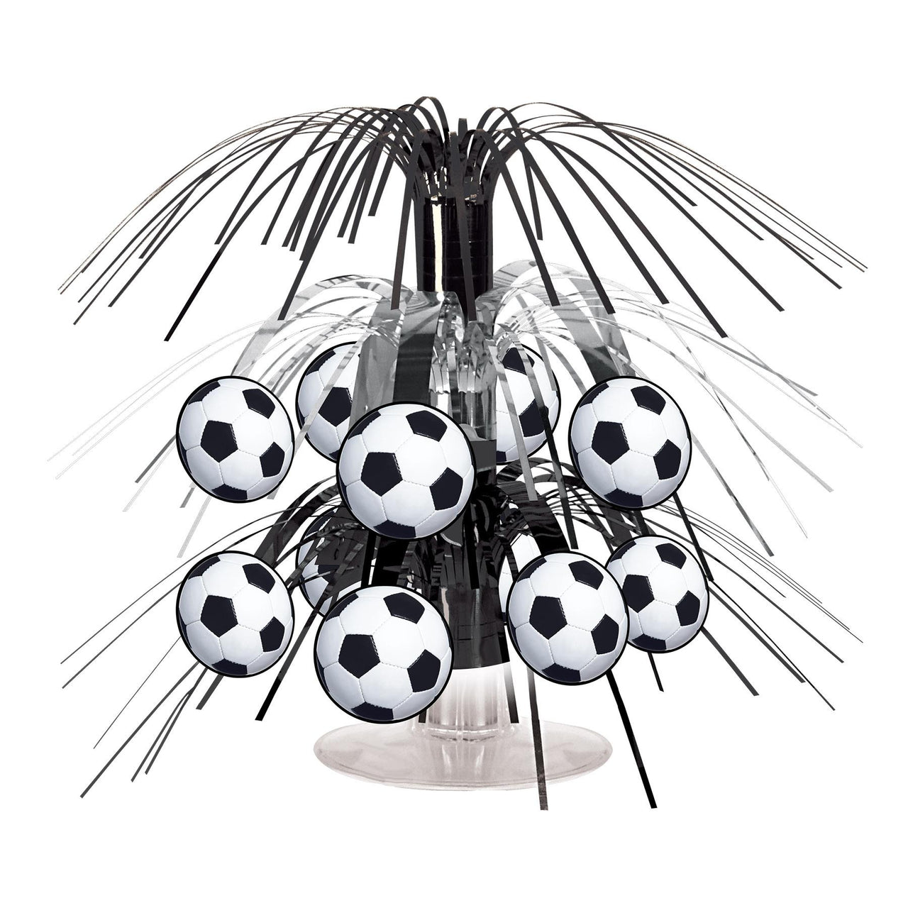 Beistle Soccer Ball Mini Party Cascade Centerpiece