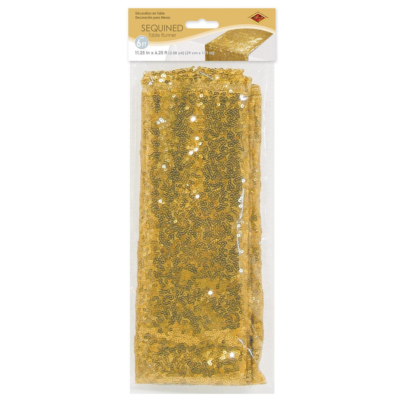 Bulk Sequined Table Runner (Case of 12) by Beistle