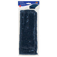Bulk Sequined Table Runner - navy (Case of 12) by Beistle