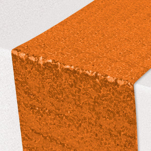 Bulk Sequined Table Runner - orange (Case of 12) by Beistle