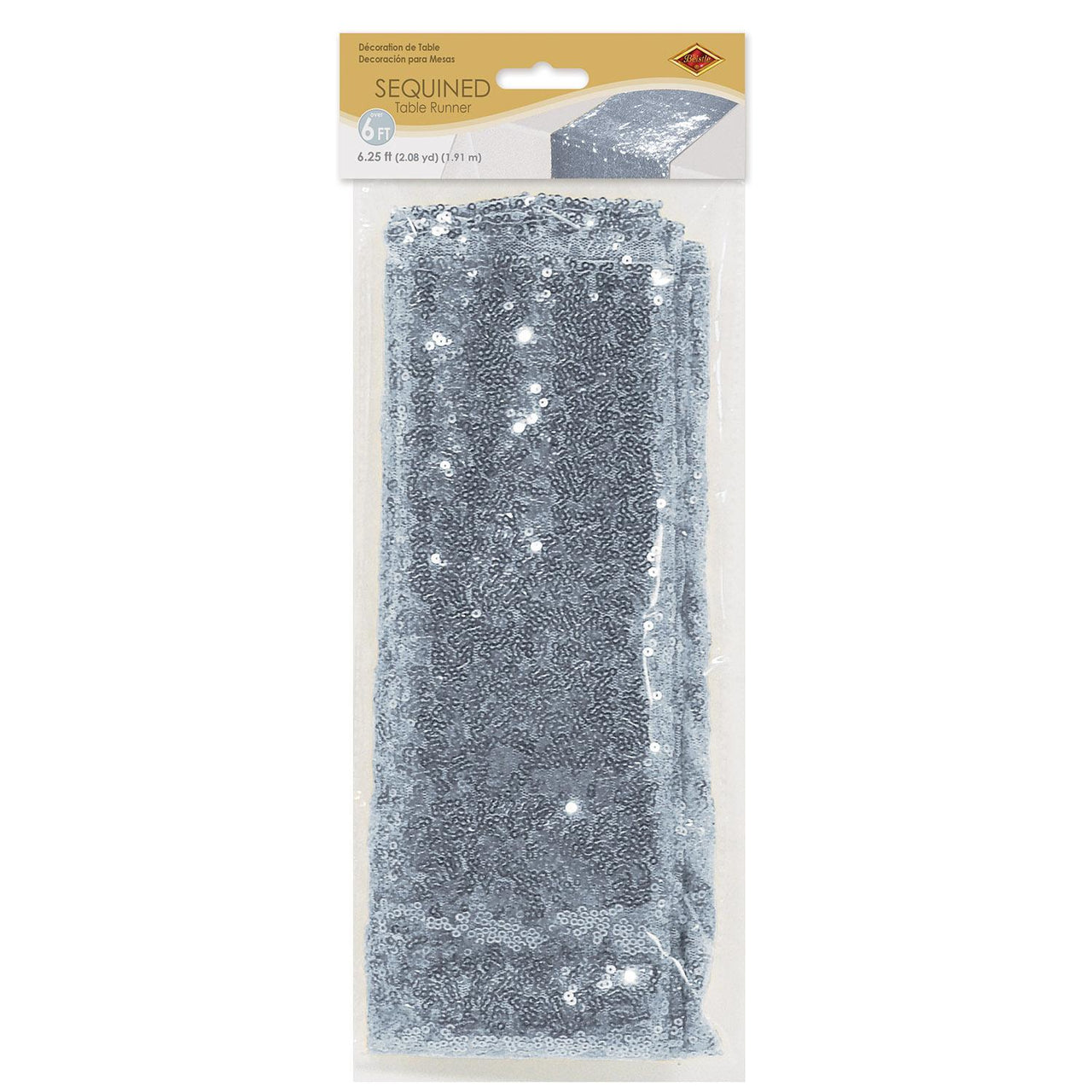 Bulk Sequined Table Runner (Case of 12) by Beistle