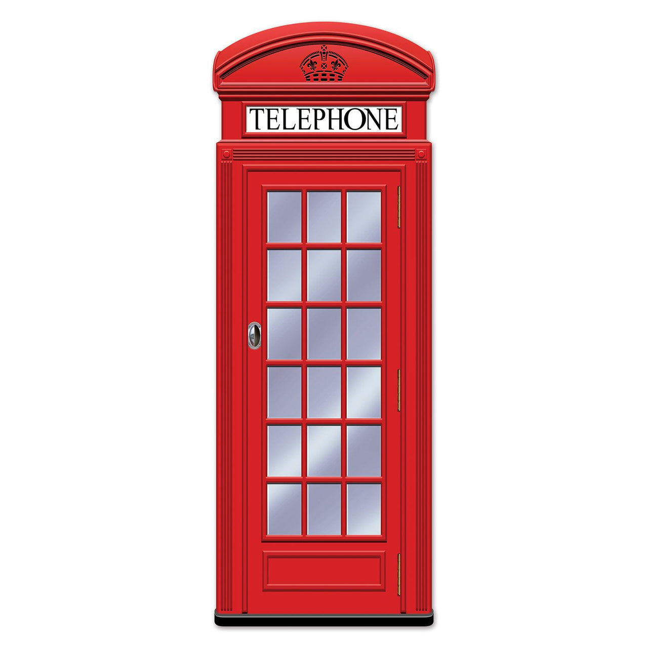 Beistle Jointed Phone Box Wall Party Decoration
