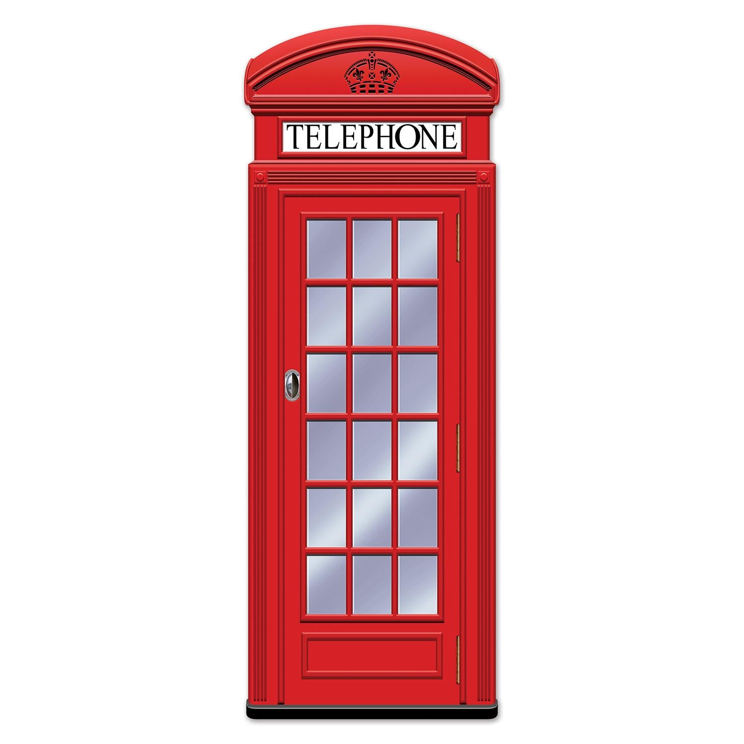 Beistle Jointed Phone Box Wall Party Decoration