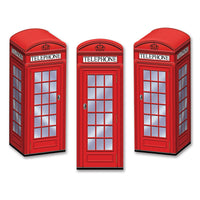 Beistle Phone Box Party Favor Boxes (3/Pkg)